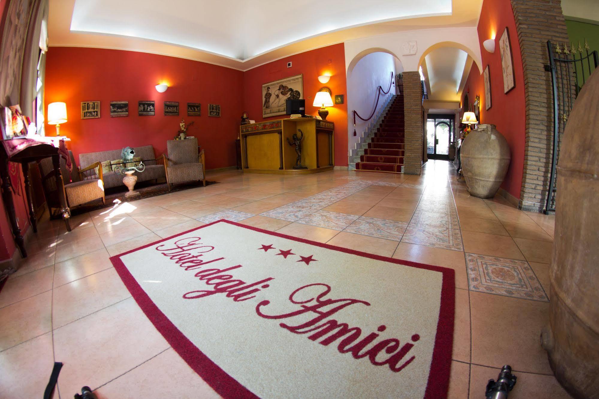 Hotel Degli Amici Pompei Exterior foto
